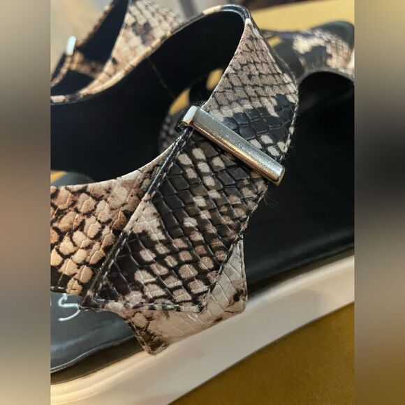 FRANCO SARTO Essie Python Sandals 7.5 - Picture 5 of 9